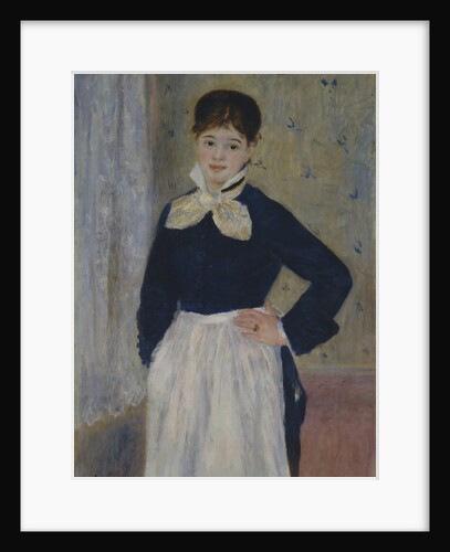 A Waitress at Duval's Restaurant, ca. 1875 by Pierre-Auguste Renoir