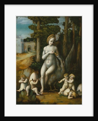 Leda and the Swan by Bacchiacca