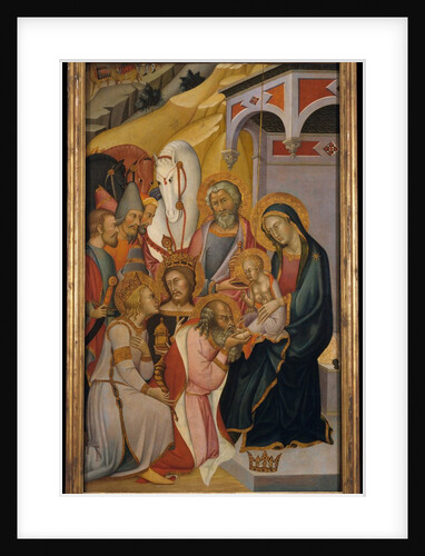 The Adoration of the Magi, ca. 1390 by Bartolo di Fredi