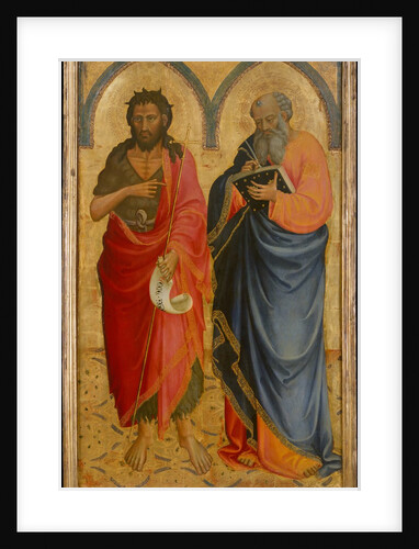 Saints John the Baptist and Matthew, possibly 1433 by Bicci di Lorenzo