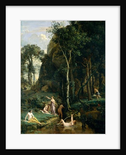 Diana and Actaeon, 1836 by Jean-Baptiste-Camille Corot