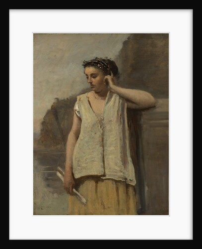 The Muse: History, ca. 1865 by Jean-Baptiste-Camille Corot