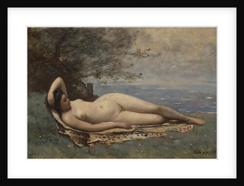 Bacchante by the Sea, 1865 by Jean-Baptiste-Camille Corot