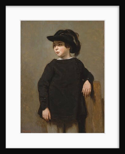 Portrait of a Child, ca. 1835 by Jean-Baptiste-Camille Corot