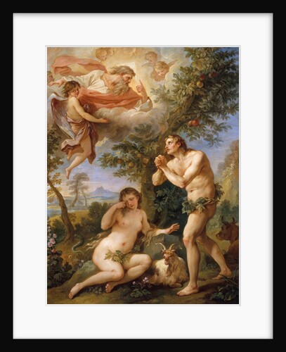 The Rebuke of Adam and Eve, 1740 by Charles-Joseph Natoire
