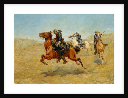 My Bunkie, finished 1899 by Charles Schreyvogel