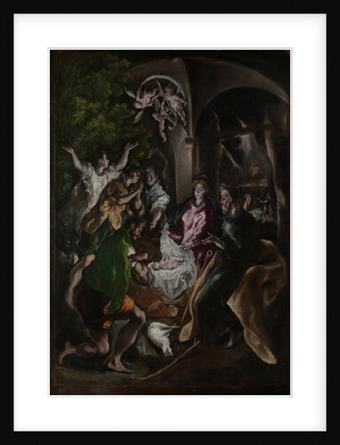 The Adoration of the Shepherds, ca. 1605-10 by El Greco