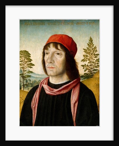 Portrait of a Man, shortly after 1497 by Fra Bartolomeo