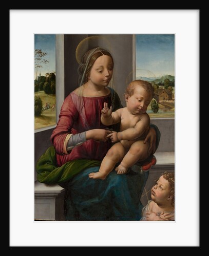 Madonna and Child with the Young Saint John the Baptist, ca. 1497 by Fra Bartolomeo