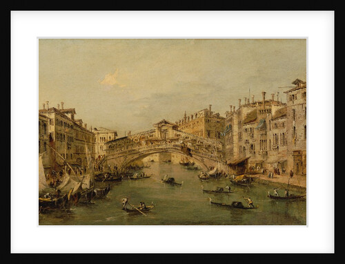 Venice: The Rialto by Workshop of Francesco Guardi