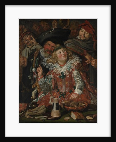 Merrymakers at Shrovetide, ca. 1616-17 by Frans Hals