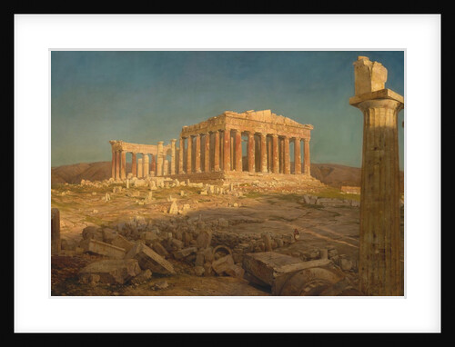 The Parthenon, 1871 by Frederic Edwin Church