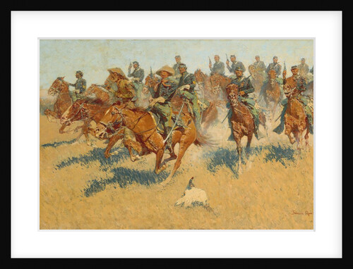 On the Southern Plains, 1907 by Frederic Remington