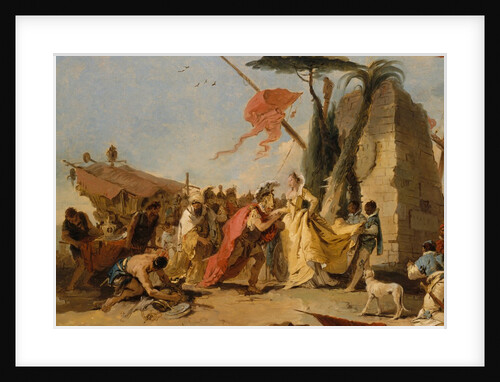 The Meeting of Antony and Cleopatra, ca. 1745-47 by Giovanni Battista Tiepolo