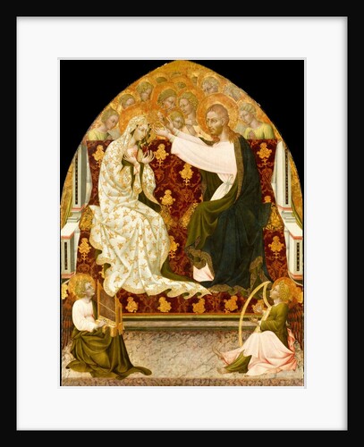 Coronation of the Virgin, ca. 1455 by Giovanni di Paolo