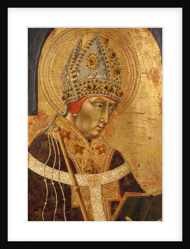 Saint Ambrose, 1465-70 by Giovanni di Paolo