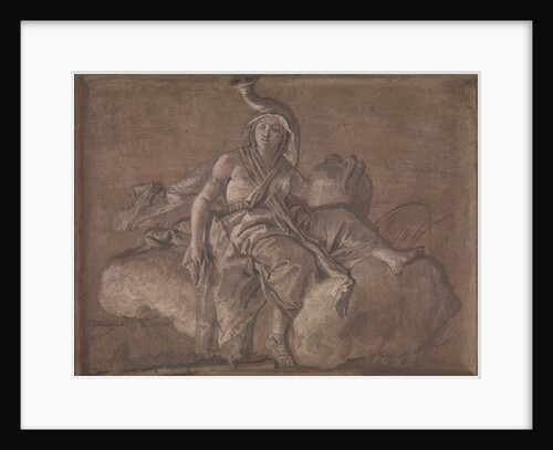 Africa by Giovanni Domenico Tiepolo