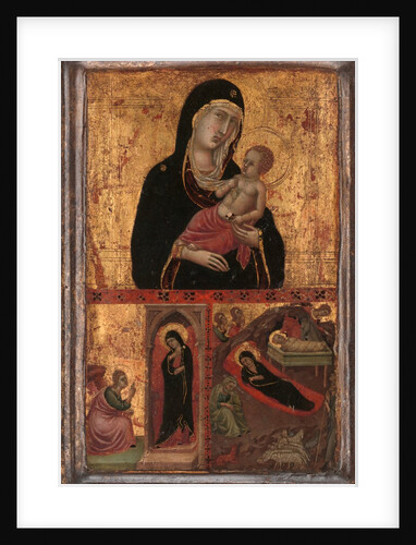 Madonna and Child with the Annunciation and the Nativity, ca. 1310-15 by Goodhart Master