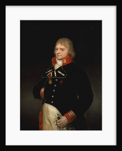 Ignacio Garcini y Queralt, Brigadier of Engineers, 1804 by Francisco Goya