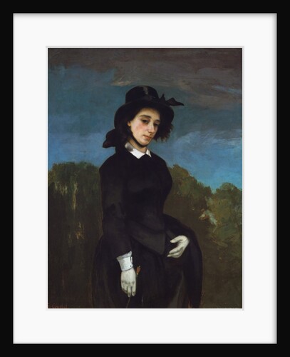 Woman in a Riding Habit, 1856 by Gustave Courbet