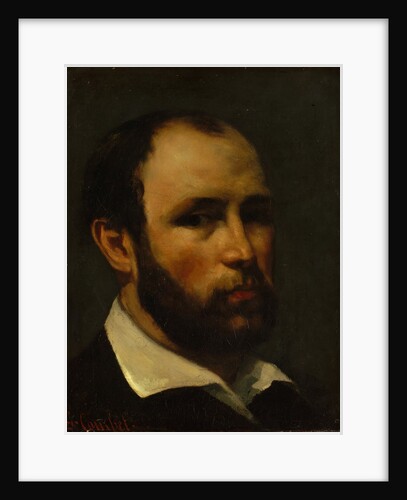 Portrait of a Man, probably ca. 1862 by Gustave Courbet