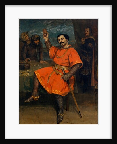 Louis Gueymard as Robert le Diable, 1857 by Gustave Courbet