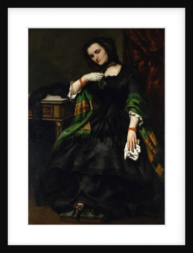 Madame Auguste Cuoq, ca. 1852-57 by Gustave Courbet