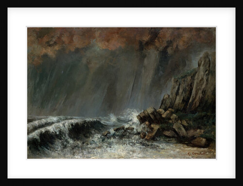 Marine: The Waterspout, 1870 by Gustave Courbet
