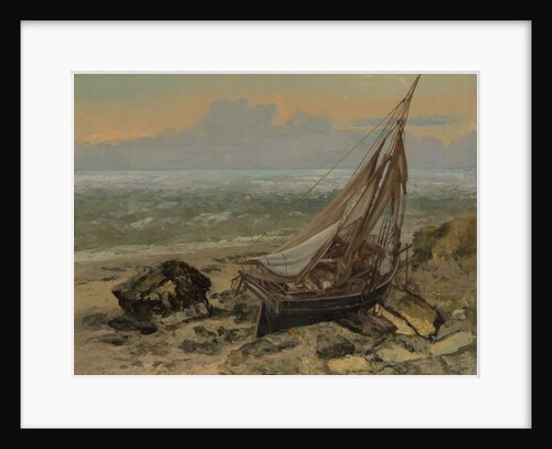 The Fishing Boat, 1865 by Gustave Courbet