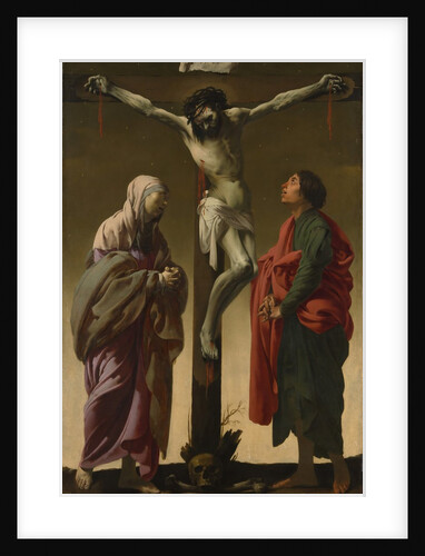 The Crucifixion with the Virgin and Saint John, ca. 1624-25 by Hendrick ter Brugghen
