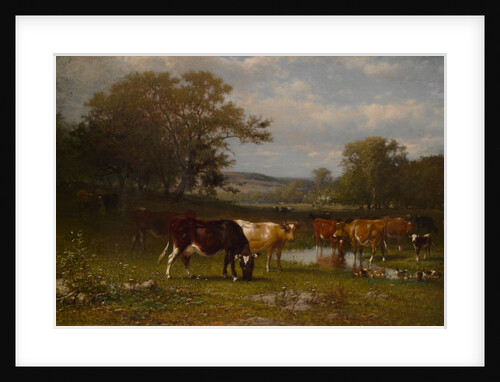 From Shifting Shade, 1887 by James McDougal Hart