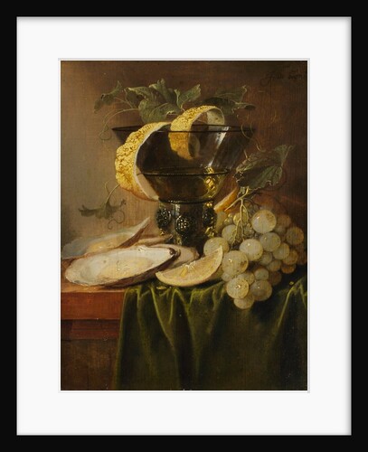 Still Life with a Glass and Oysters, ca. 1640 by Jan Davidsz de Heem