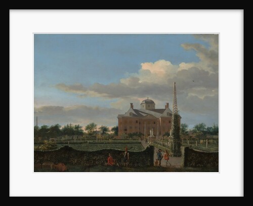 The Huis ten Bosch at The Hague and Its Formal Garden, ca. 1668-70 by Jan van der Heyden