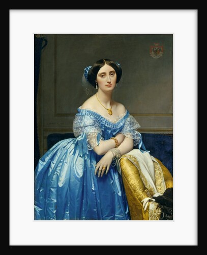Joséphine-Éléonore-Marie-Pauline de Galard de Brassac de Béarn, Princesse de Broglie, 1851-53 by Jean-Auguste-Dominique Ingres