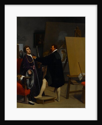 Aretino in the Studio of Tintoretto, 1848 by Jean-Auguste-Dominique Ingres