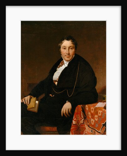 Jacques-Louis Leblanc, 1823 by Jean-Auguste-Dominique Ingres