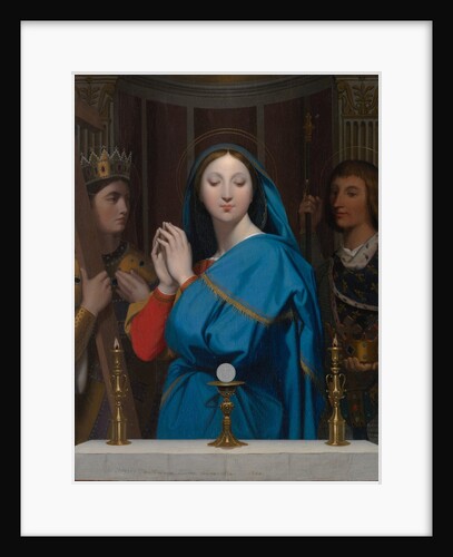 The Virgin Adoring the Host, 1852 by Jean-Auguste-Dominique Ingres