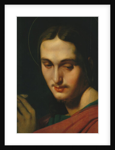 Head of Saint John the Evangelist by Jean-Auguste-Dominique Ingres