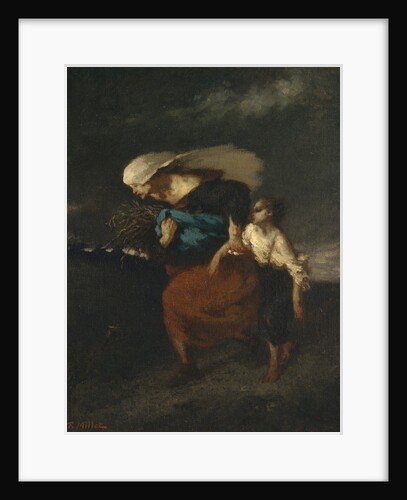 Retreat from the Storm, ca. 1846 by Jean Francois Millet