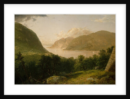 Hudson River Scene, 1857 by John Frederick Kensett