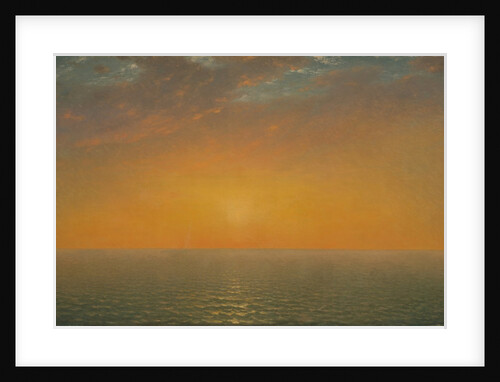Sunset on the Sea, 1872 by John Frederick Kensett