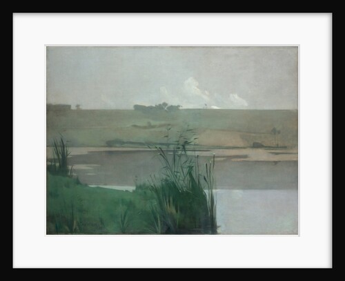 Arques-la-Bataille, 1885 by John Henry Twachtman