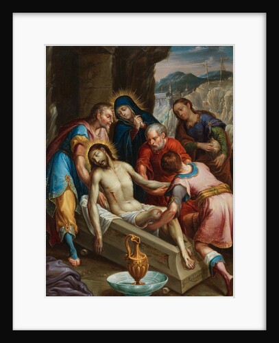 The Entombment of Christ, ca. 1702 by Juan Rodríguez Juárez