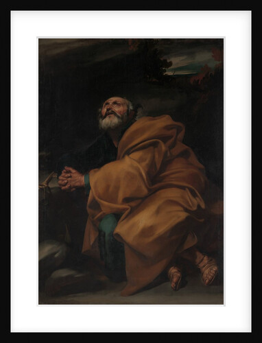 The Tears of Saint Peter, ca. 1612-13 by Jusepe de Ribera