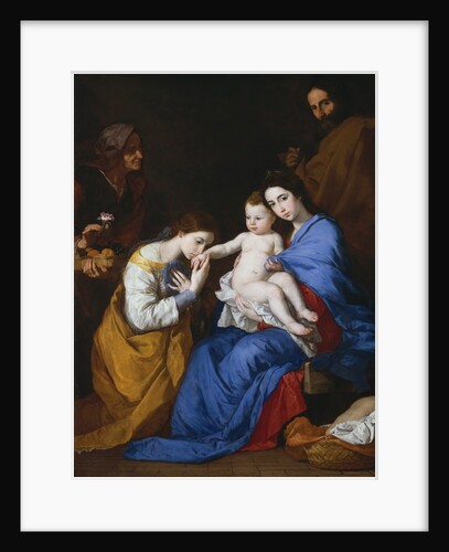 The Holy Family with Saints Anne and Catherine of Alexandria, 1648 by Jusepe de Ribera