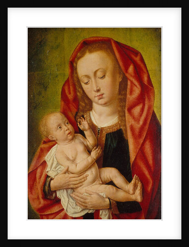 Virgin and Child with a Dragonfly, ca. 1500 by Master of Saint Gilles