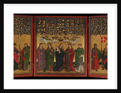The Burg Weiler Altar Triptych, ca. 1470 by Master of the Burg Weiler Altar