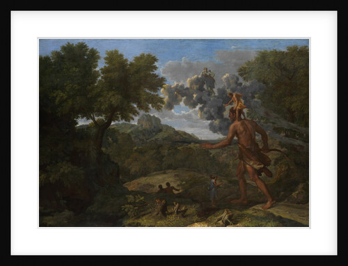 Blind Orion Searching for the Rising Sun, 1658 by Nicolas Poussin