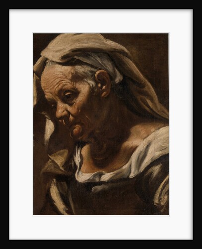 Head of an Old Woman, after 1610 by Orazio Borgianni