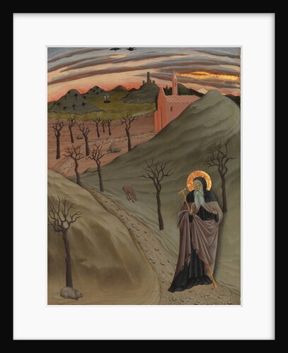Saint Anthony the Abbot in the Wilderness, ca. 1435 by Master of the Osservanza Triptych
